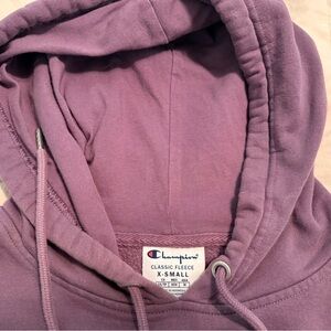Champion Lavender Fleece Hoodie
